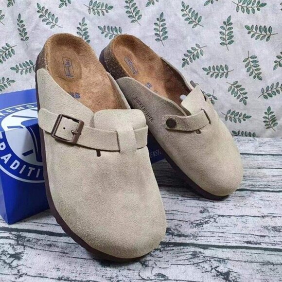 Birkenstock Shoes - Birkenstock clogs sandals suede